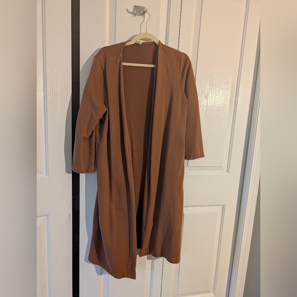 Nettles Tale Long Open Cardigan